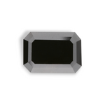 1.26 Carat Natural Black Emerald Diamond GIA