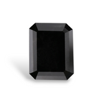 1.36 Carat Natural Black Emerald Diamond GIA