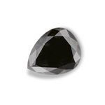 2.29 Carat Natural Black Pear Diamond GIA