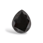 1.7 Carat Natural Black Pear Diamond GIA