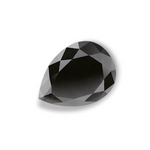 2.17 Carat Natural Black Pear Diamond GIA