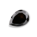 2.49 Carat Natural Black Pear Diamond GIA