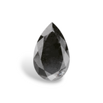 2.33 Carat Natural Black Pear Diamond GIA