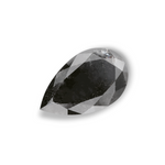 2.33 Carat Natural Black Pear Diamond GIA