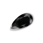 1.52 Carat Natural Black Pear Diamond GIA