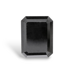 2.53 Carat Natural Black Emerald Diamond GIA