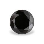 1.01 Carat Natural Black Round Diamond GIA