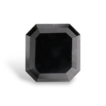 4.6 Carat Natural Black Sq emerald Diamond GIA