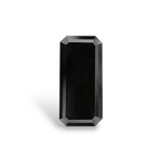 3.47 Carat Natural Black Emerald Diamond GIA