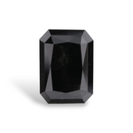 1.01 Carat Natural Black Radiant Diamond GIA