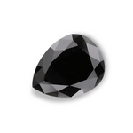 2.12 Carat Natural Black Pear Diamond GIA