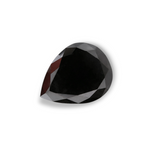 1.64 Carat Natural Black Pear Diamond GIA