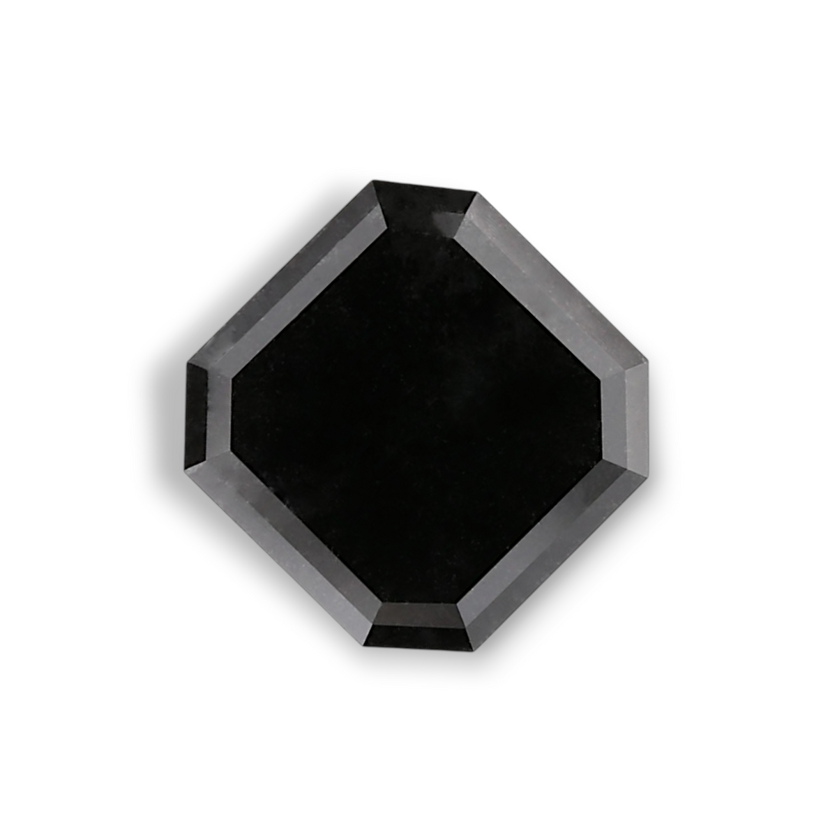 2.42 Carat Natural Black Pear Diamond GIA