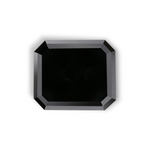1.54 Carat Natural Black Emerald Diamond GIA