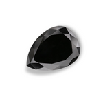 4.29 Carat Natural Black Pear Diamond GIA
