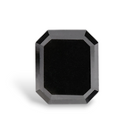 2.92 Carat Natural Black Emerald Diamond GIA