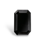 1.32 Carat Natural Black Emerald Diamond GIA
