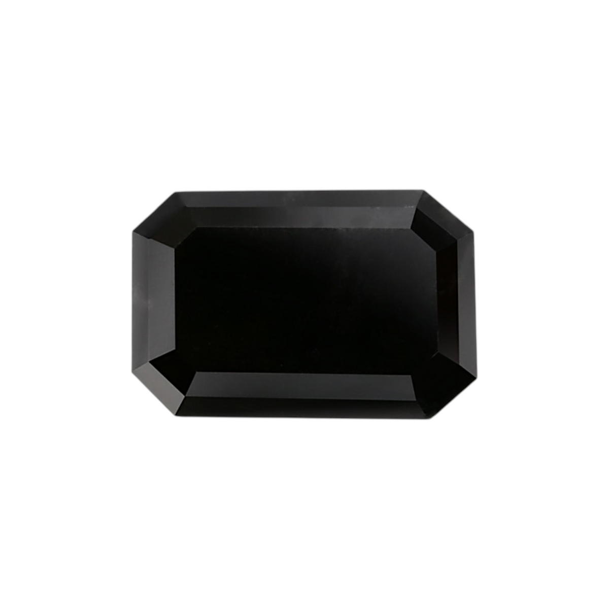 1.32 Carat Natural Black Emerald Diamond GIA