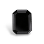 2.54 Carat Natural Black Emerald Diamond GIA