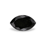 1.92 Carat Natural Black Marquise Diamond GIA