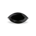 1.08 Carat Natural Black Marquise Diamond GIA