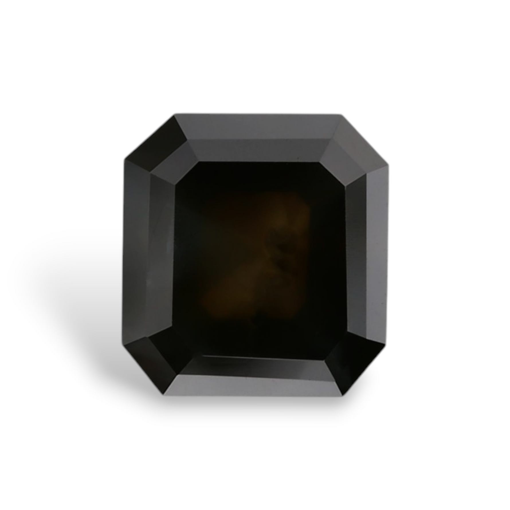 1.2 Carat Natural Black Emerald Diamond GIA