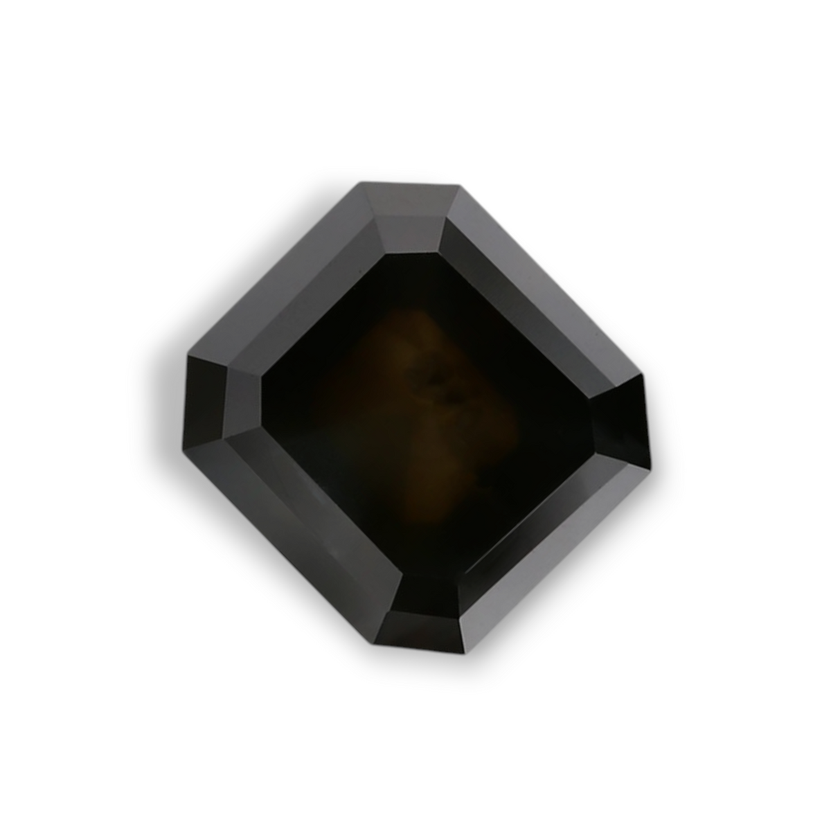1.2 Carat Natural Black Emerald Diamond GIA