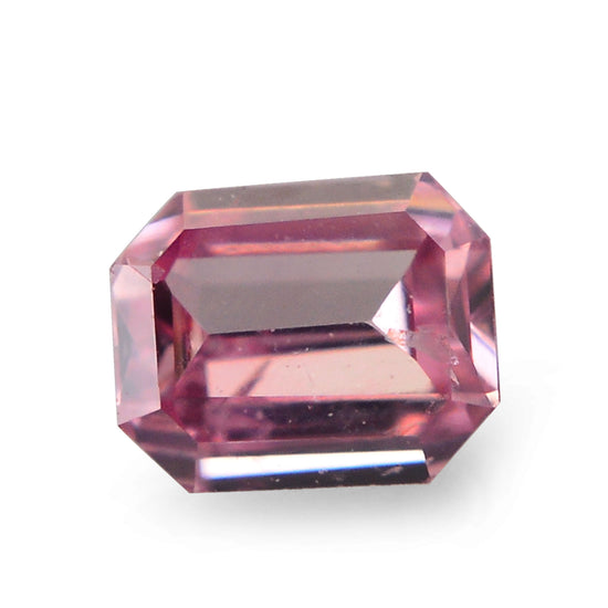 0.08 Carat Fancy Intense Purplish Pink Emerald Diamond (I1) GIA
