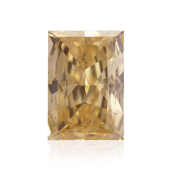 Diamante Principessa GIA Fantasia Giallastro Arancio da 0,43 Carati (I1)