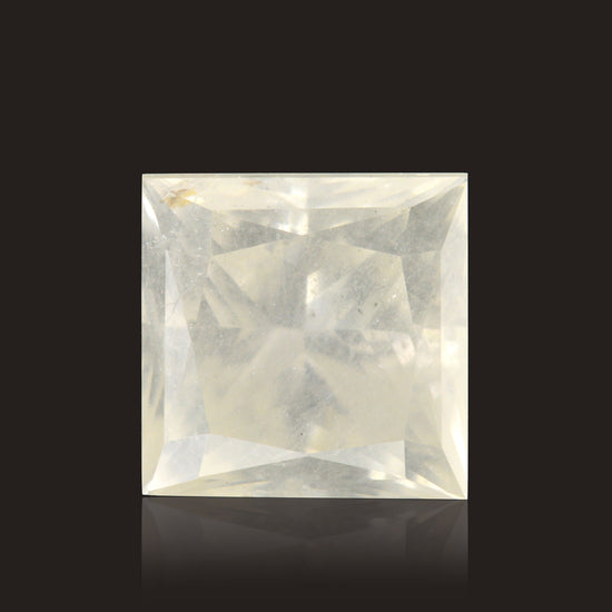 1,60 Karat Fancy White Princess Diamant I3 IGI