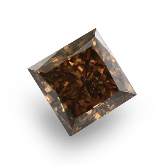 1.45 Carat Fancy Brown Princess Diamond SI2 IGI