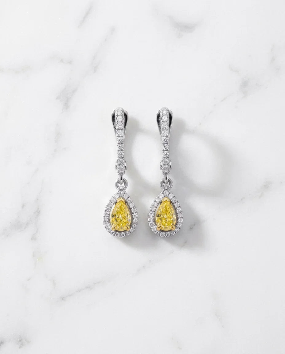 Earrings: Studs, Halos & Drops