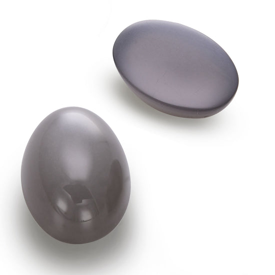 12.47 Carat Gray Oval Morganite