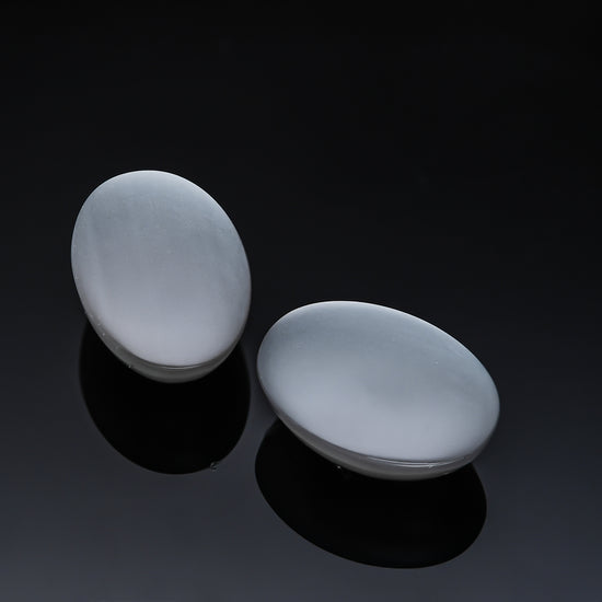 12.47 Carat Gray Oval Morganite