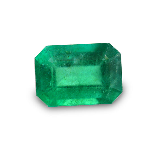 0.97 Carat Green  Emerald Emerald