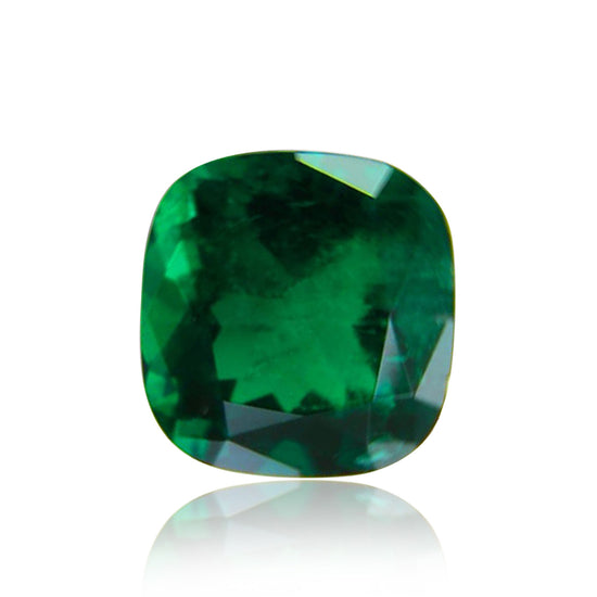 1.66 Carat Green COLOMBIAN Cushion Emerald CD