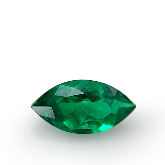 4.74 Carat Green COLOMBIAN Marquise Emerald CD
