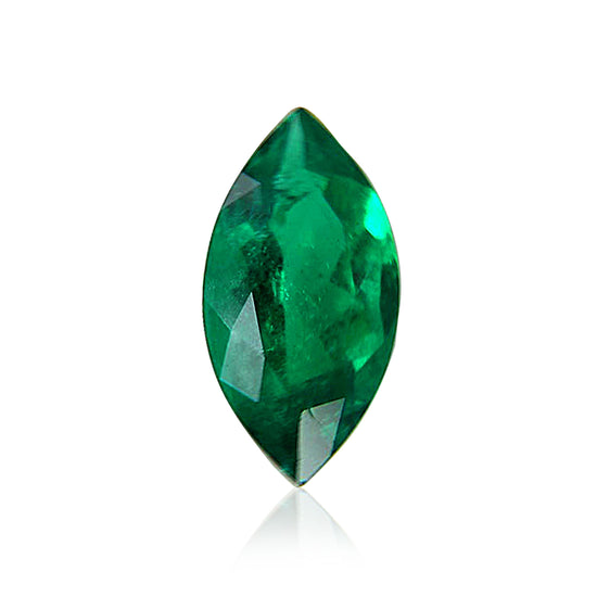 4.74 Carat Green COLOMBIAN Marquise Emerald CD
