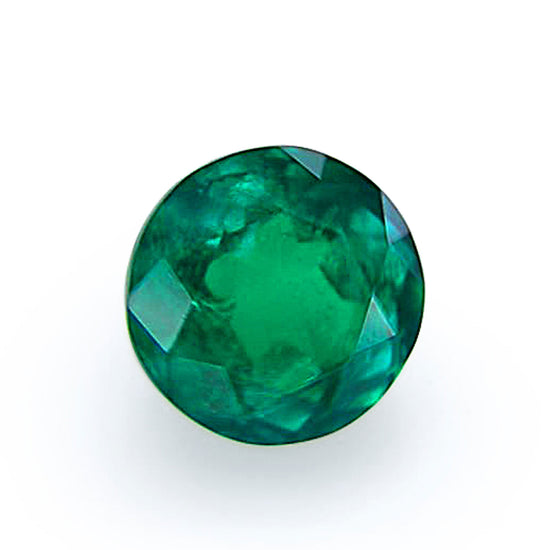 1.57 Carat Green  Round Emerald CD