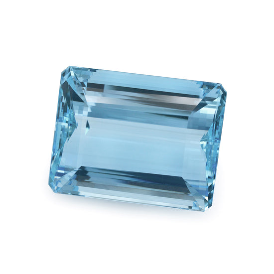 81.07 Carat Blue  Emerald Aquamarine EGL