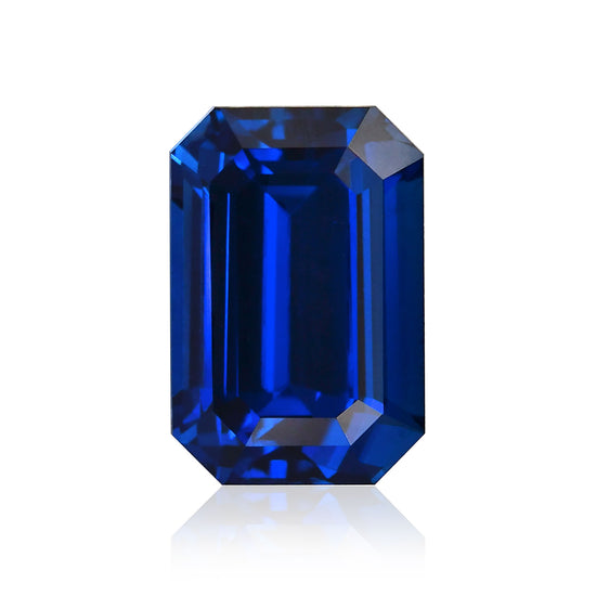 10,47 Karat Blauer SRI LANKAN Saphir GRS
