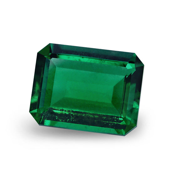 2.63 Carat Green ZAMBIAN Emerald Emerald AGL