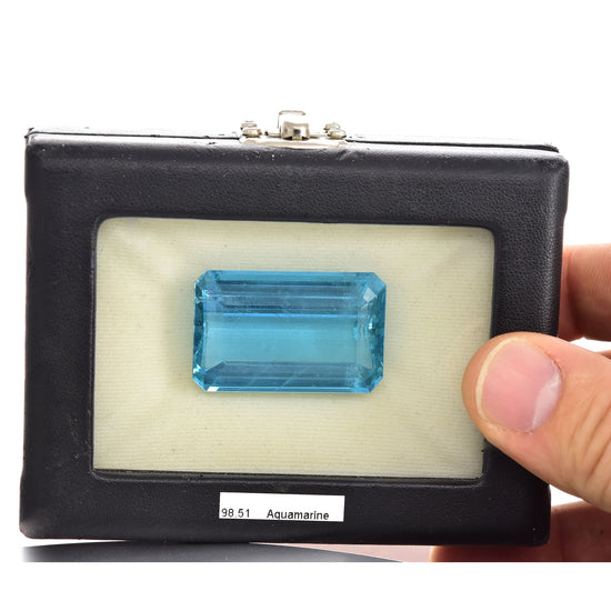 98.51 Carat Blue BRAZILLIAN Emerald Aquamarine GRS
