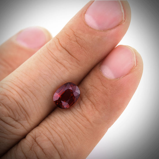 4.01 Carat Red MOZAMBIQUE Oval Ruby GRS
