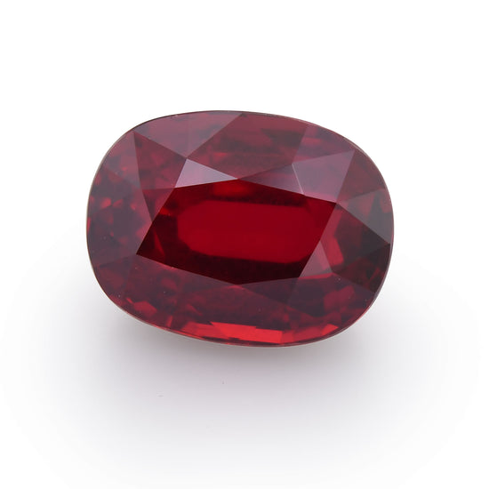 4.01 Carat Red MOZAMBIQUE Oval Ruby GRS