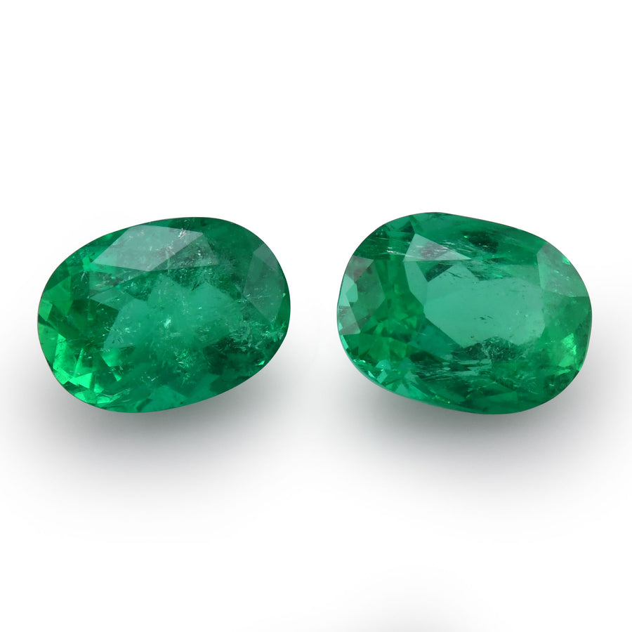 8.16 Carat Green COLOMBIAN Oval Emerald CD