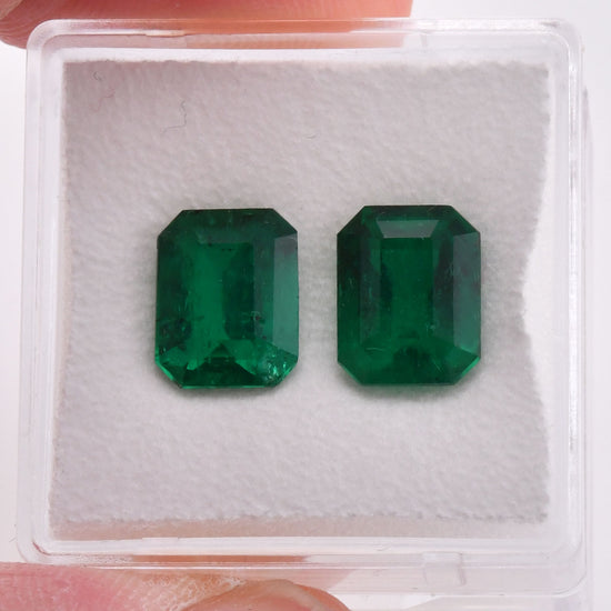 5.08 Carat Green COLOMBIAN Emerald Emerald CD