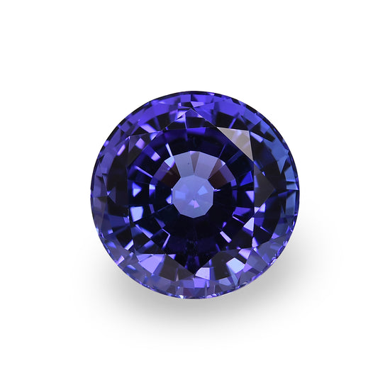 18.02 Carat Blue TANZANIAN Round Tanzanite GWLAB