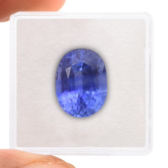 9.03 Carat Blue SRI LANKAN Oval Sapphire GRS