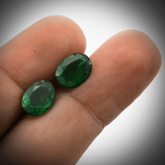 2.82 Carat   Oval Emerald